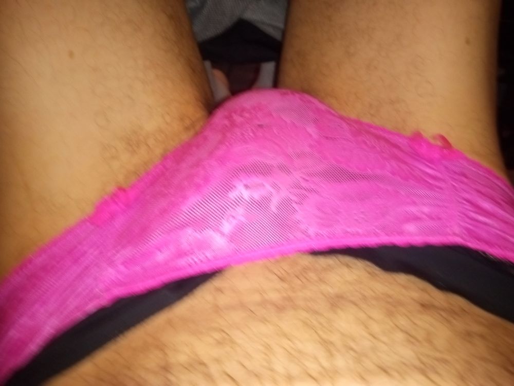 Pink pretty panties  #4