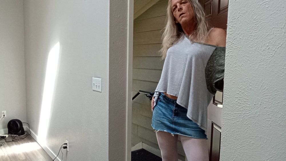 Cum To Granny Tranny #8