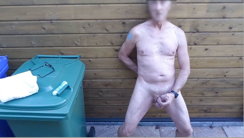 naked bondage outdoor jerking edging cumshot #48