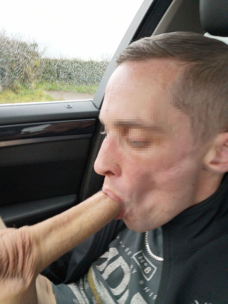 Jerking, Sucking in Car Country Road #5