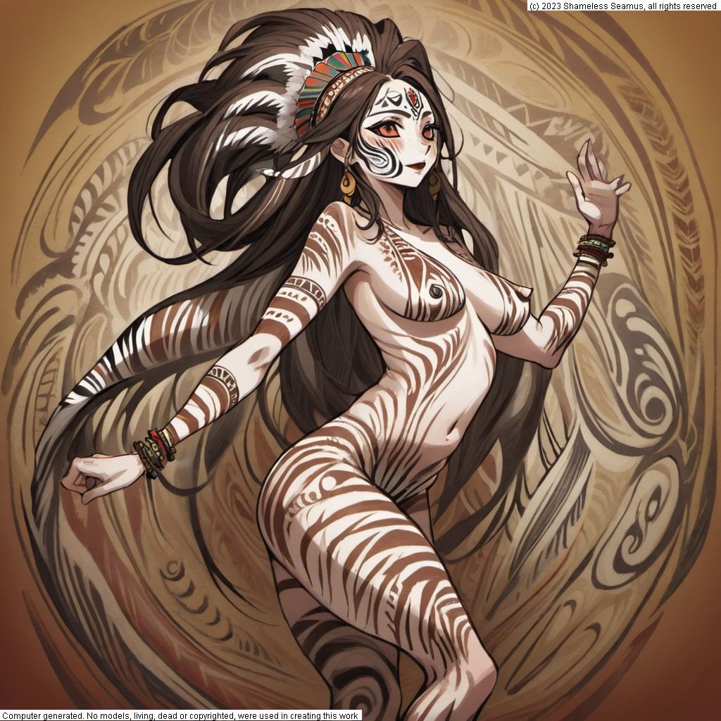 Zebra Girl #31