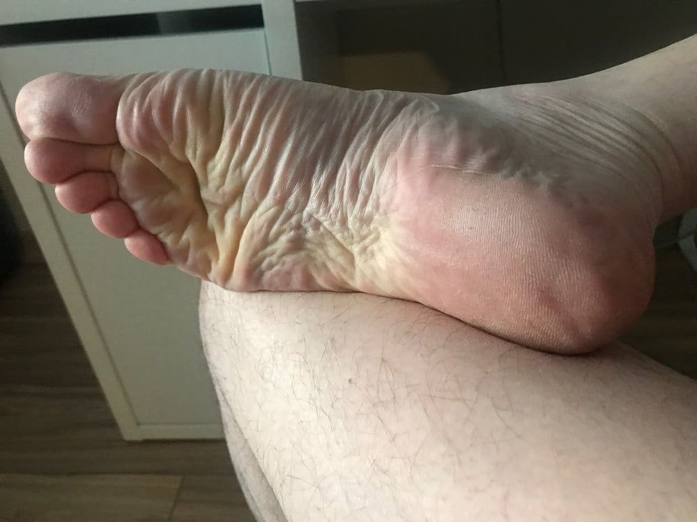 My cock and feet #10