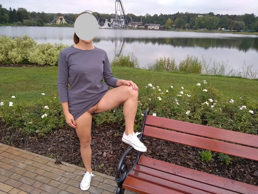 amusement park - walk with Anna Perv #26