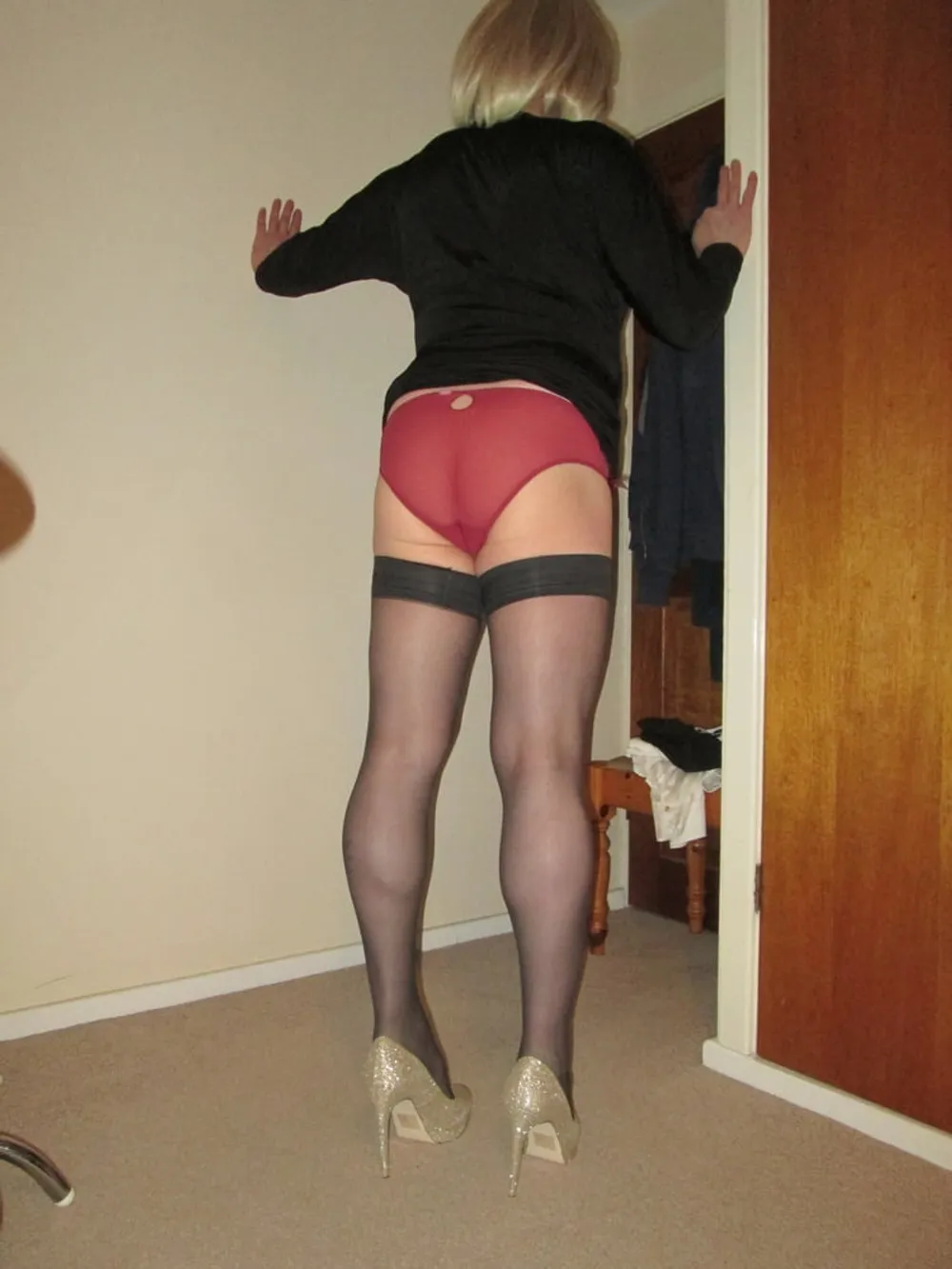 SISSY POSING IN FEMWEAR #14