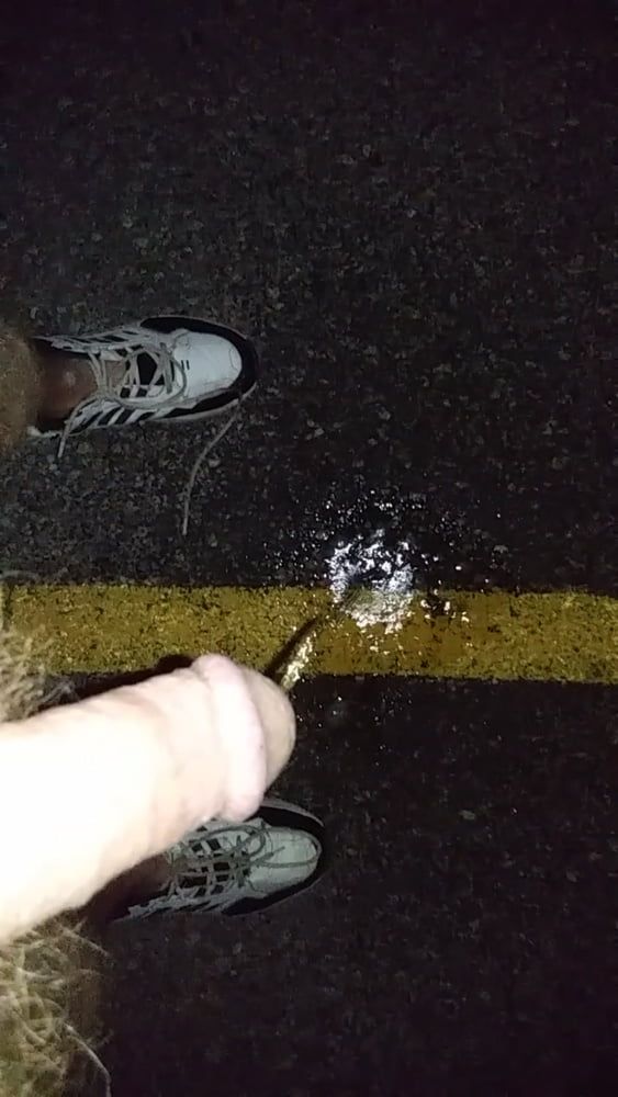 Pissing on waking Pat all over feet #4