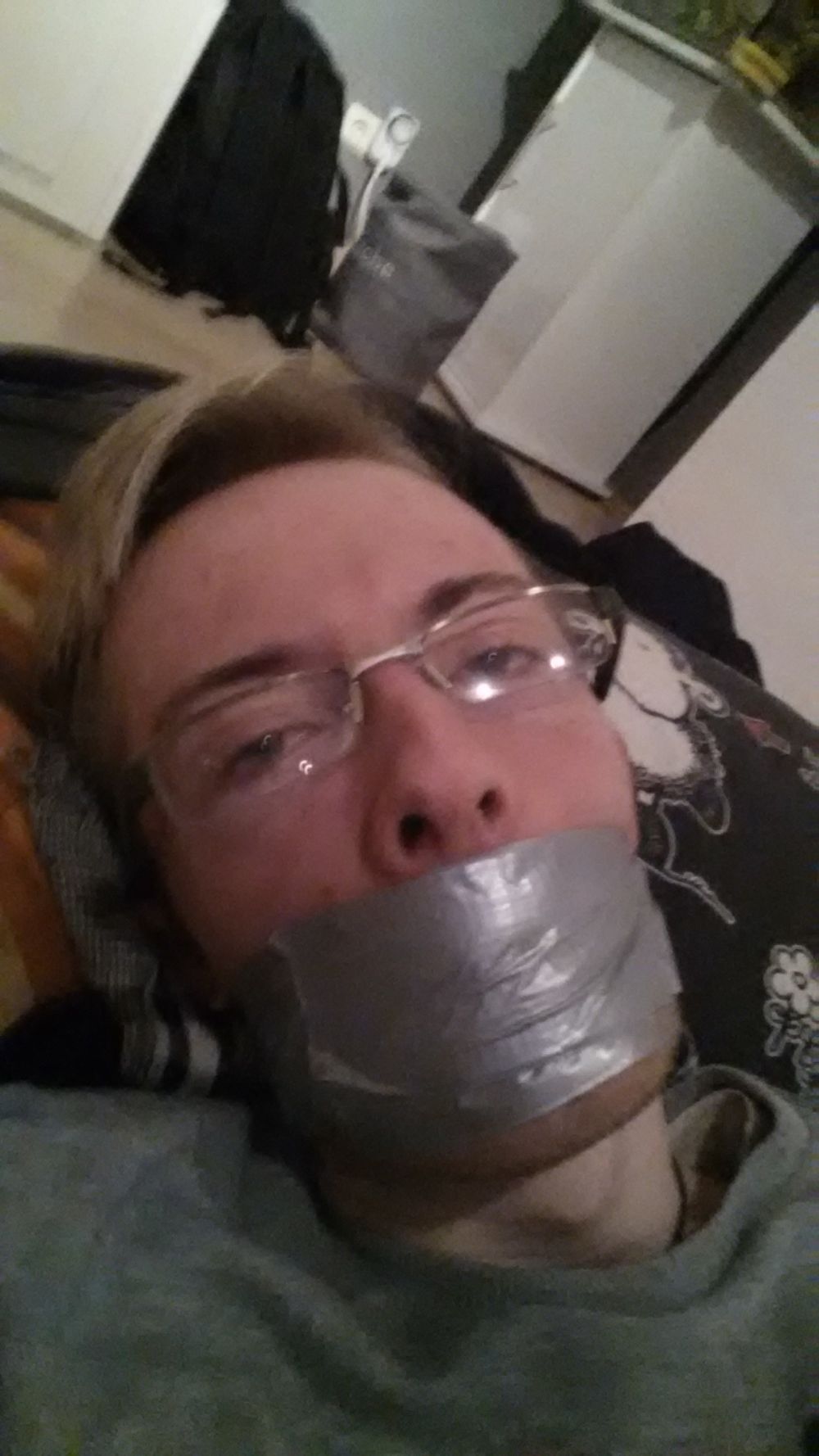 I often like to tape my mouth shut  #8