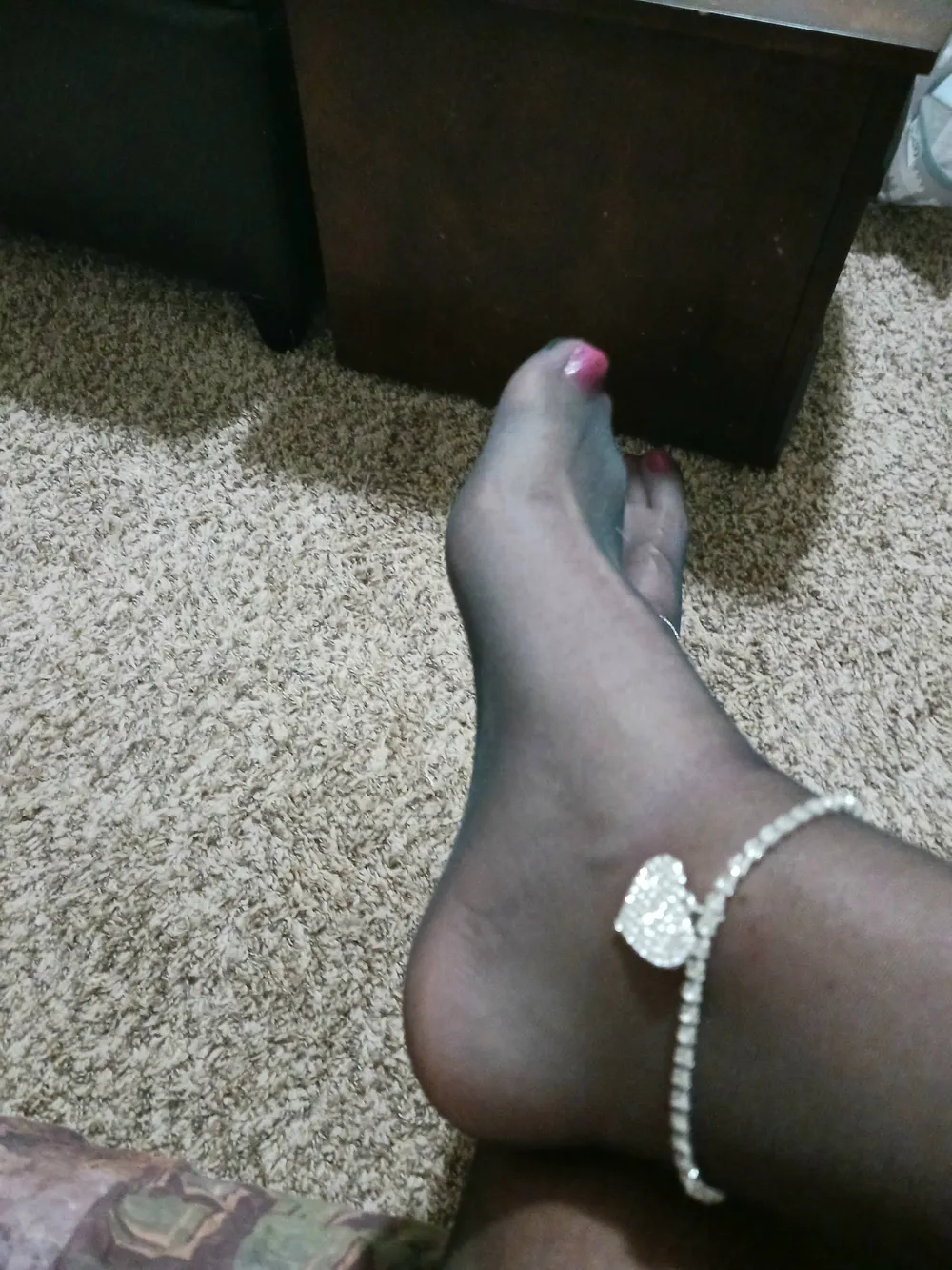 Erica heels, feet & nylons  #29