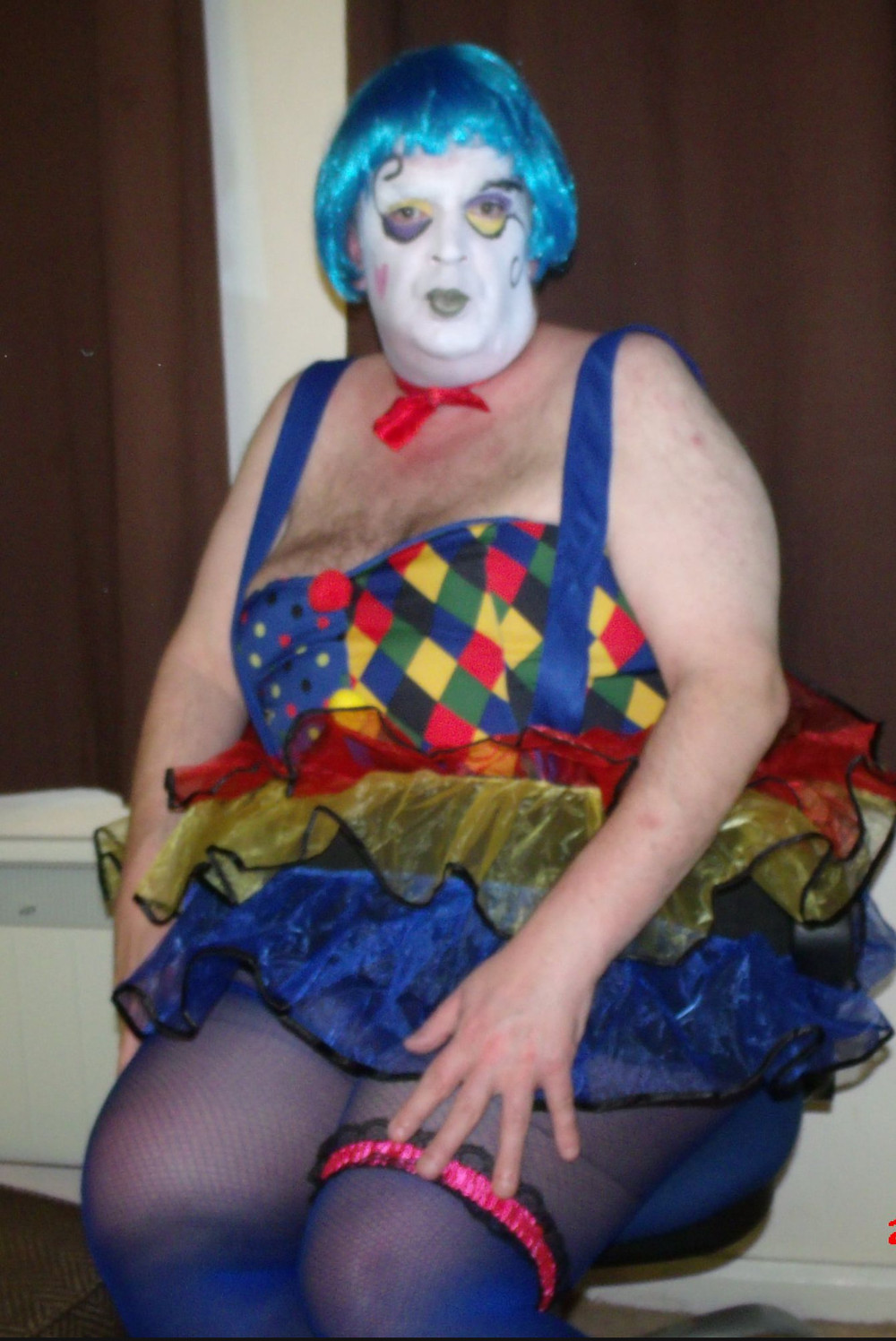 Just a guy dressed as a female clown  #9