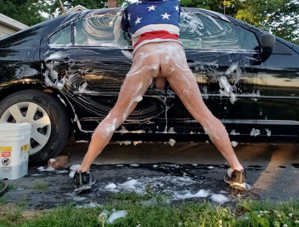 Daisy Duke Shorts Car Wash #48