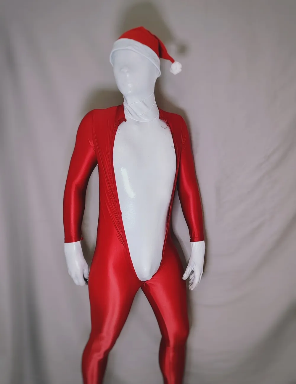 Christmas Zentai session #7