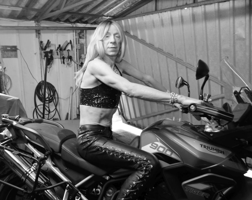 109 Alesssia Travestita on Triumph Tiger #21