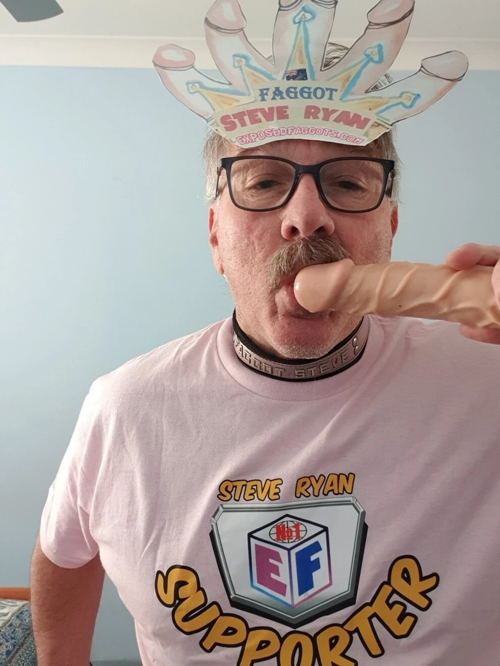 I AM FAGGOT STEVE RYAN #6
