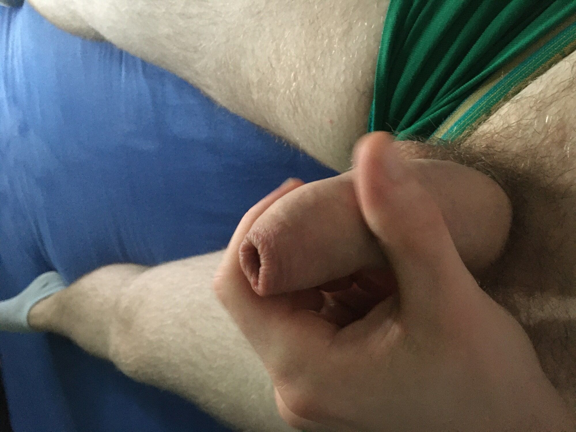 Hairy Dick And Balls Cockhead Foreskin Play With Pre- Cum #26