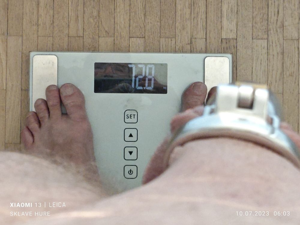 Weighing, Cagecheck, fuck with the plug on July 10th, 2023 #15