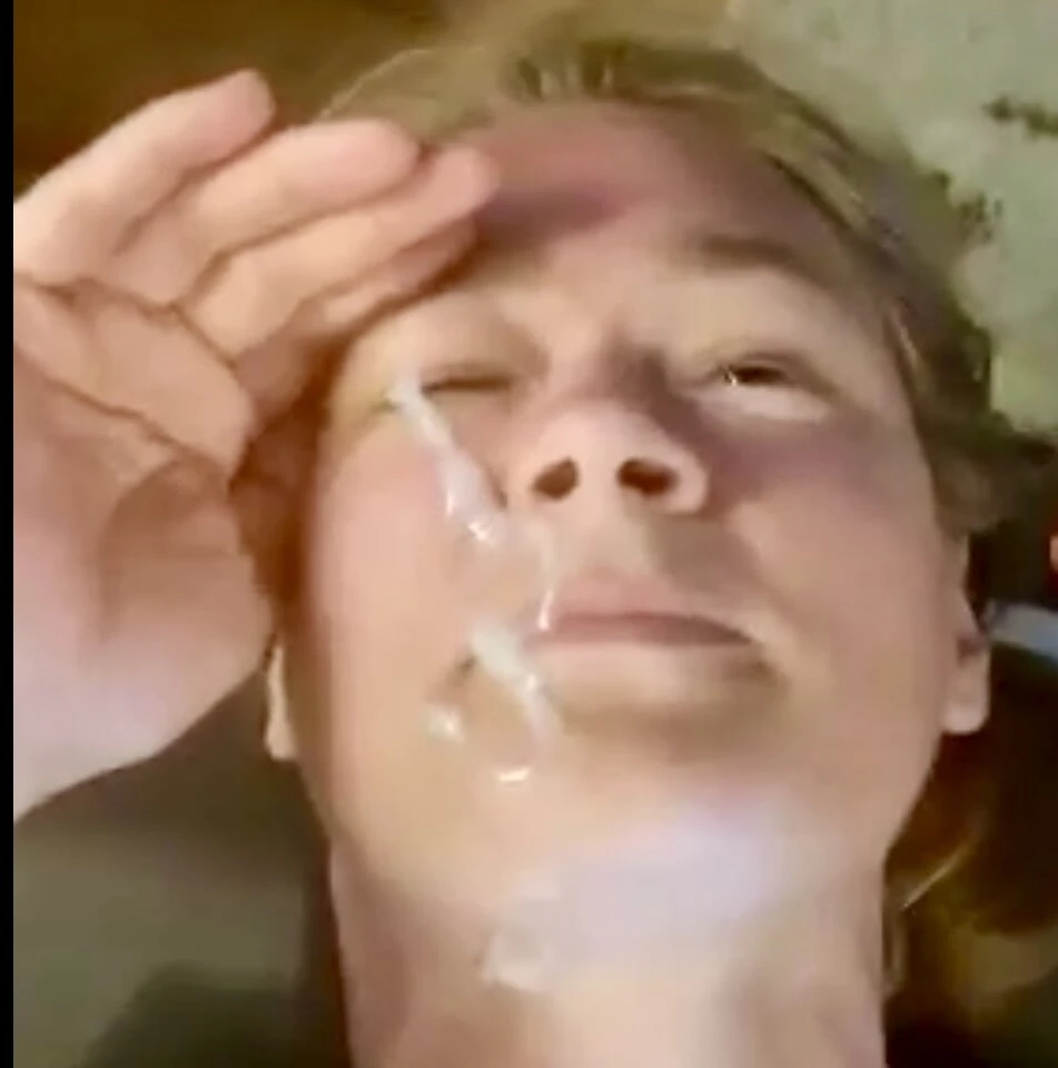 Emily’s cum facial collection #3