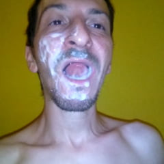 Cum on my face