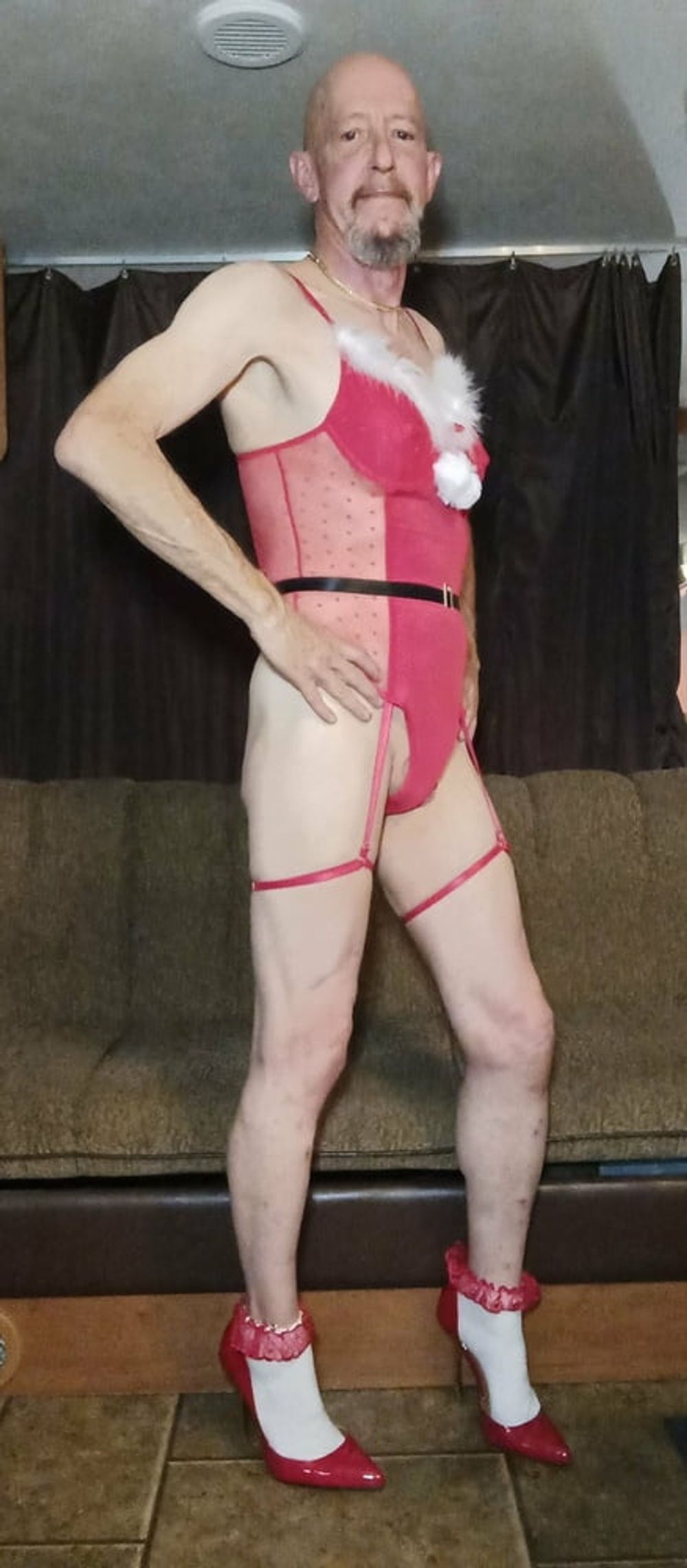 Faggot Andrew Brown in the Holiday Spirit #17