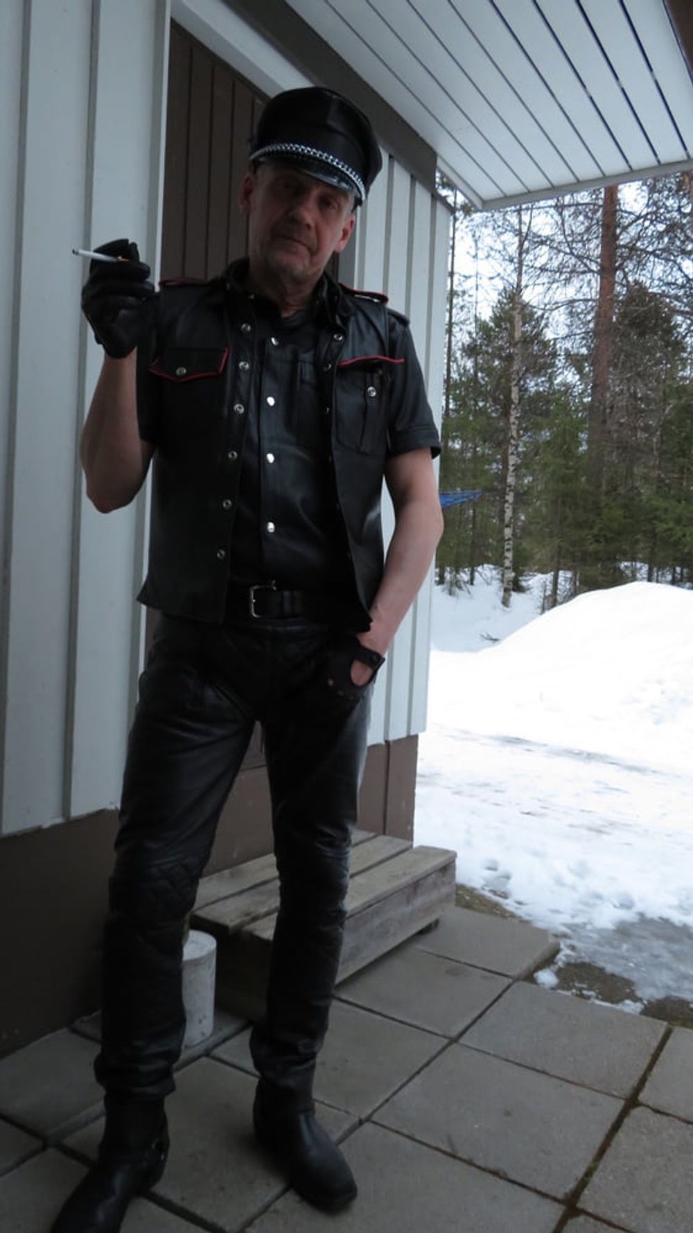 Finnish leather gay Juha Vantanen  #6