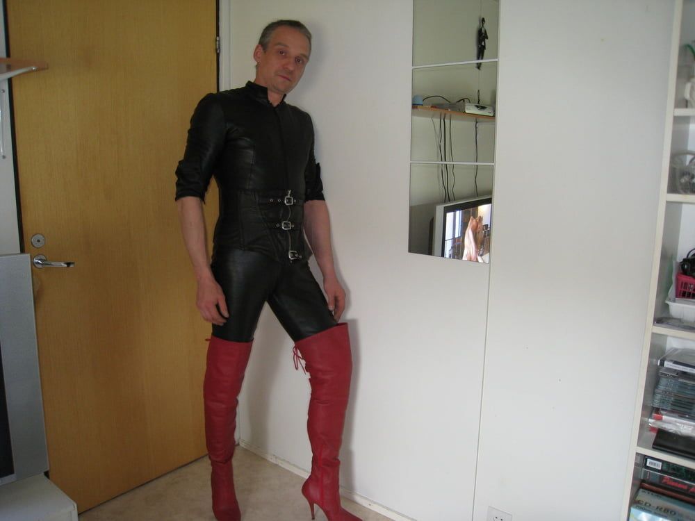 Leather gay from Finland #8