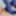 Beine in Blauer Strumpfhose