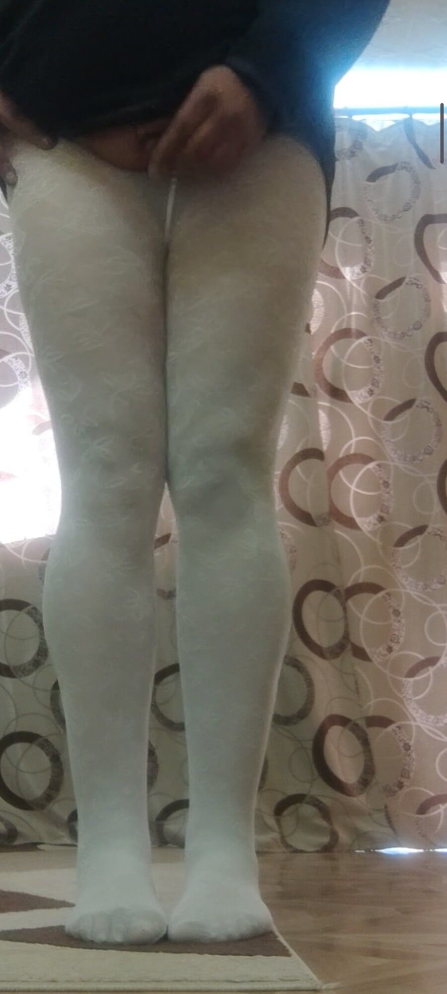 White pantyhose for teens #26