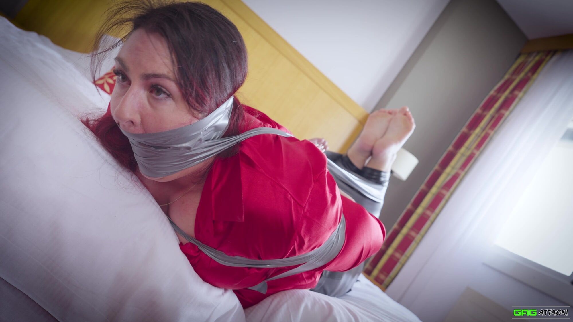 Lacey - Not The Netflix and Chill Ends in Bondage Tied Up 