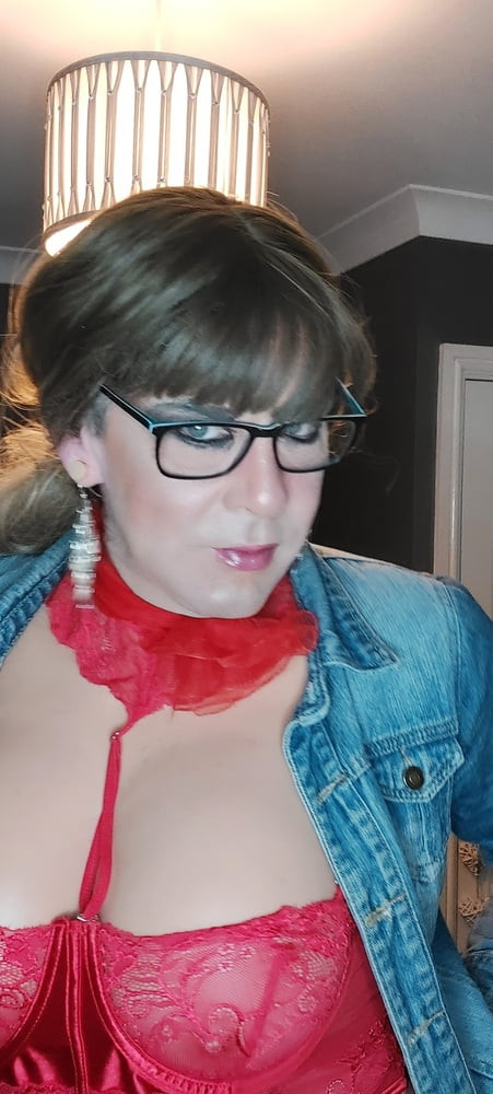 crossdressing juniper beri showing her charms #18