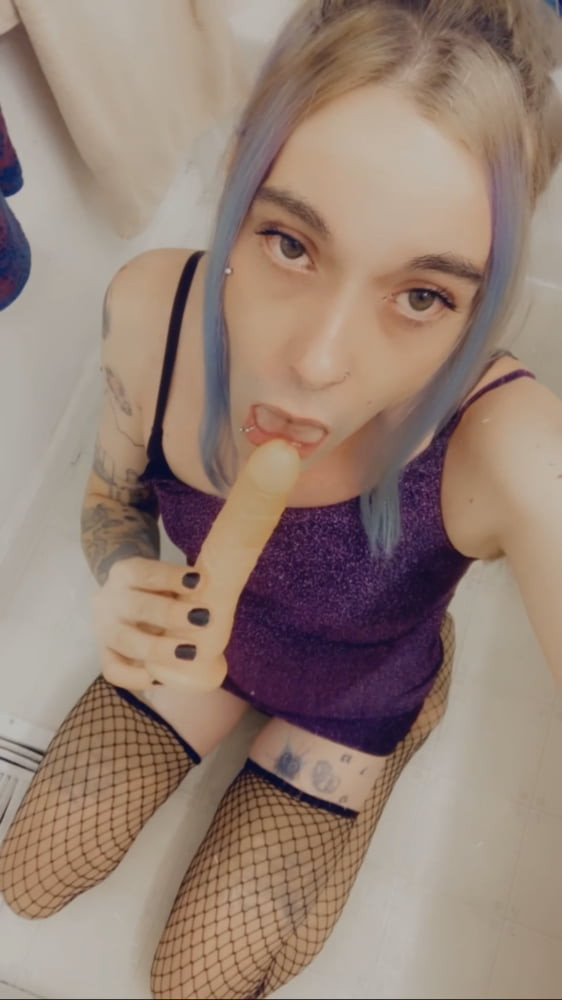 Hot Purple Minidress Slut #6