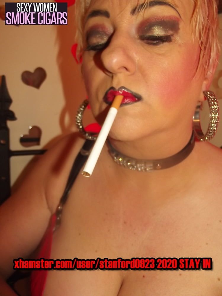SEXY WOMEN SMOKE CIGARS  #19