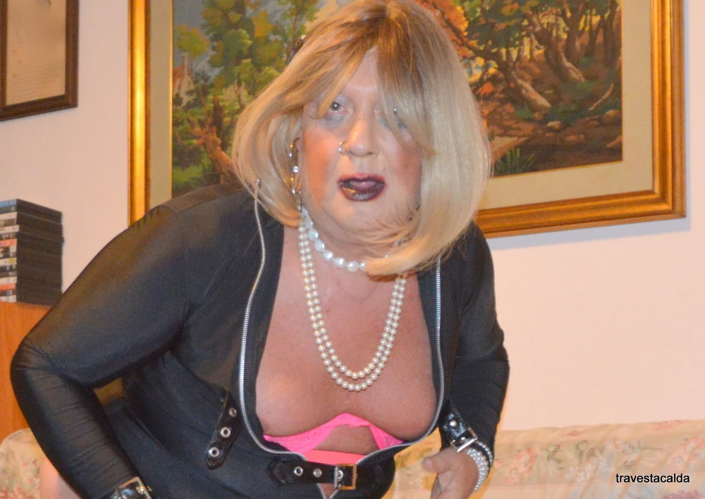 slutty sissy with black stockings part 2 #2