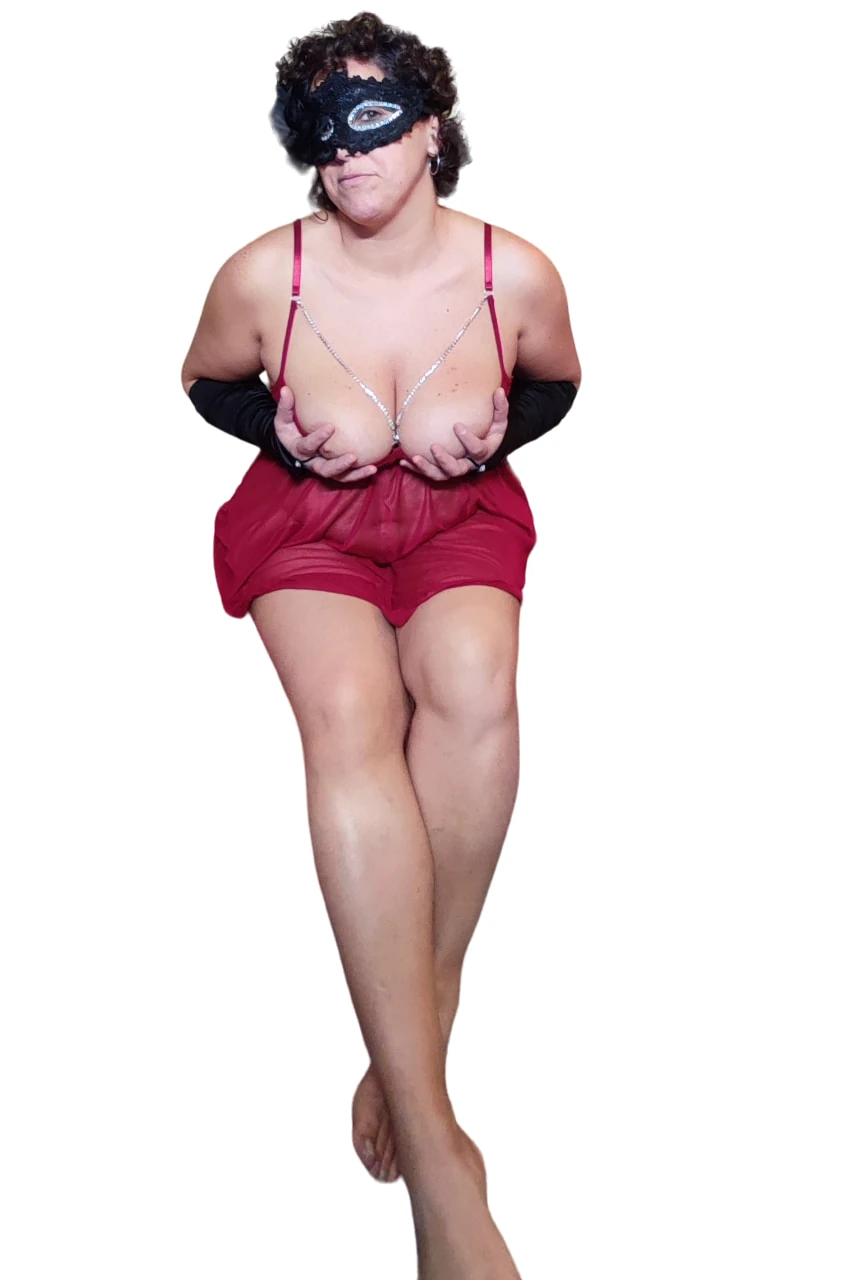 Woman in red #17