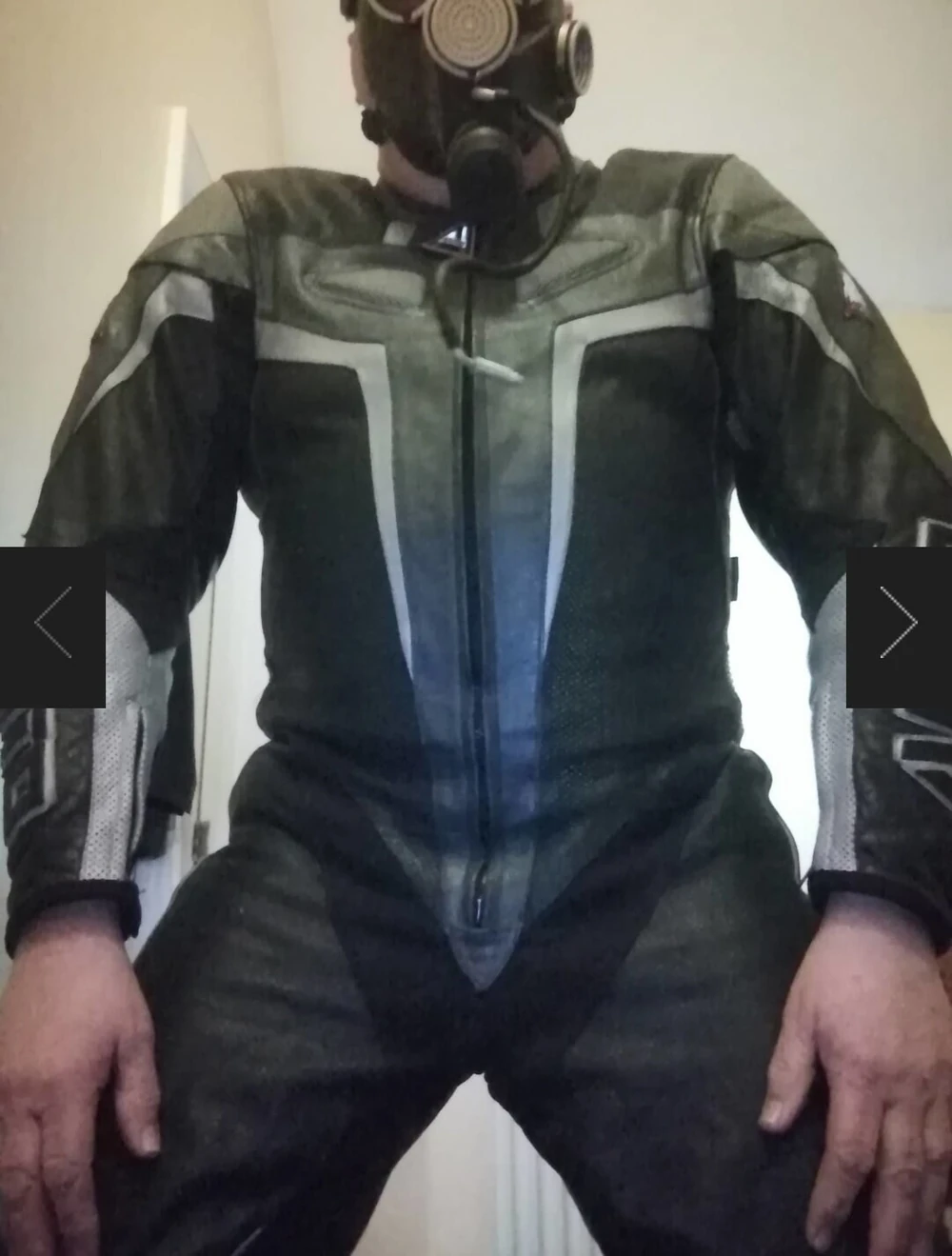 Motorcycle leathers one piece  #6