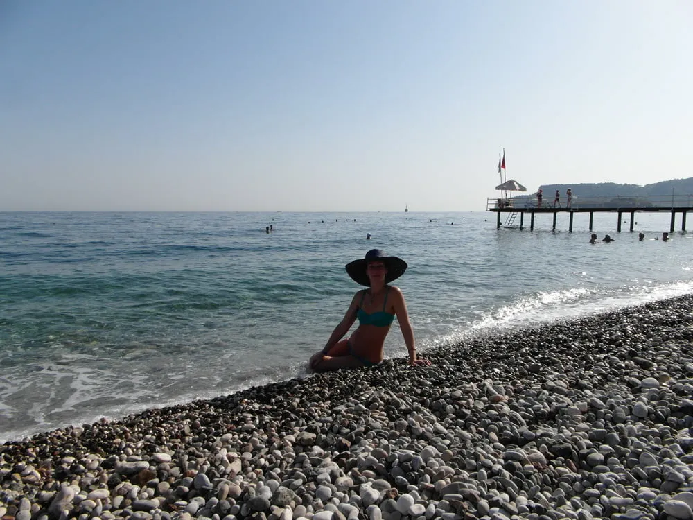 On beach of Alania, Turkey #24