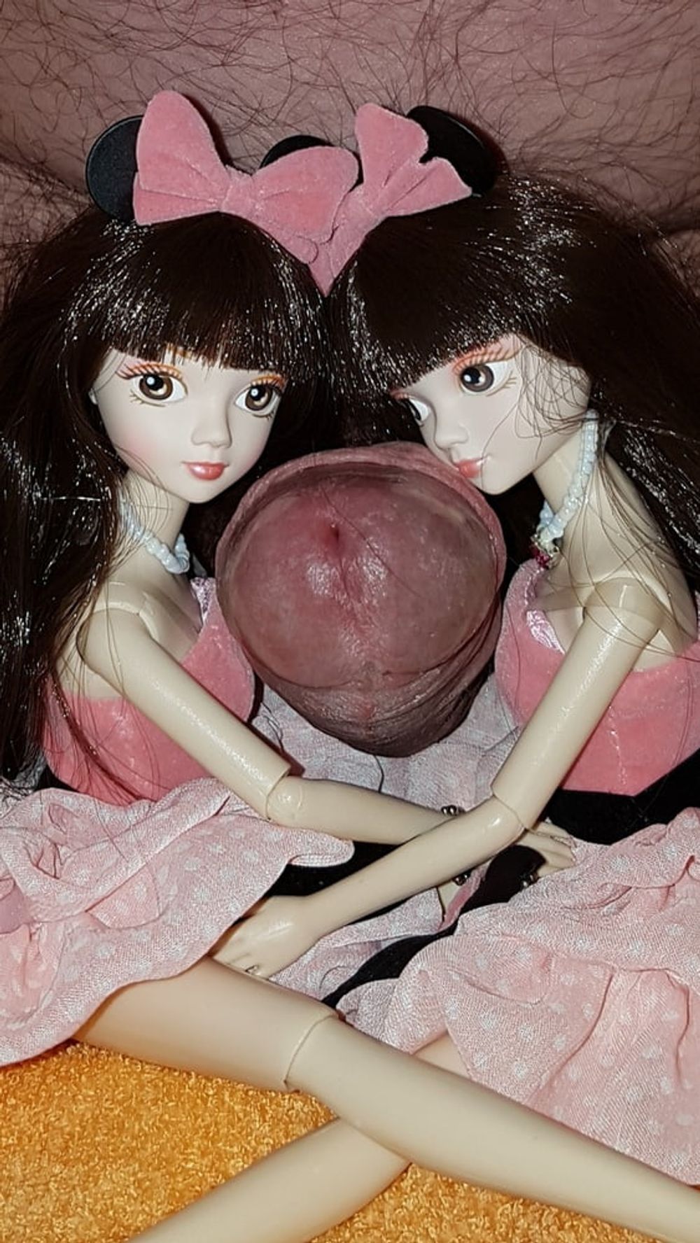 Playing with dolls #16