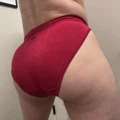 Red panties 