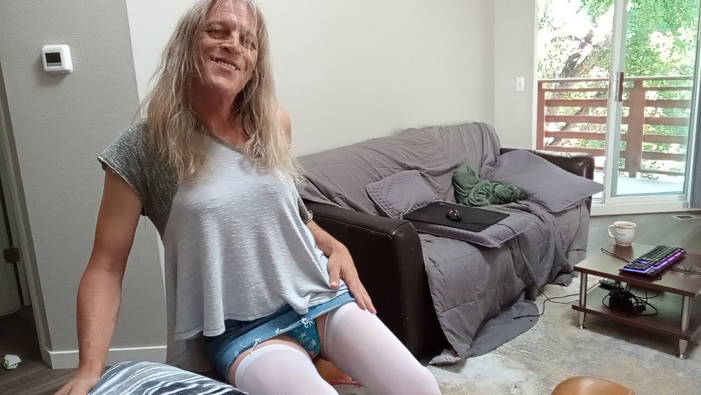 Cum To Granny Tranny #7