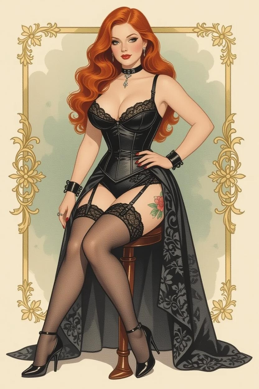 Pixwhores Experimental Enhanced: Glamorous Stockings. #16