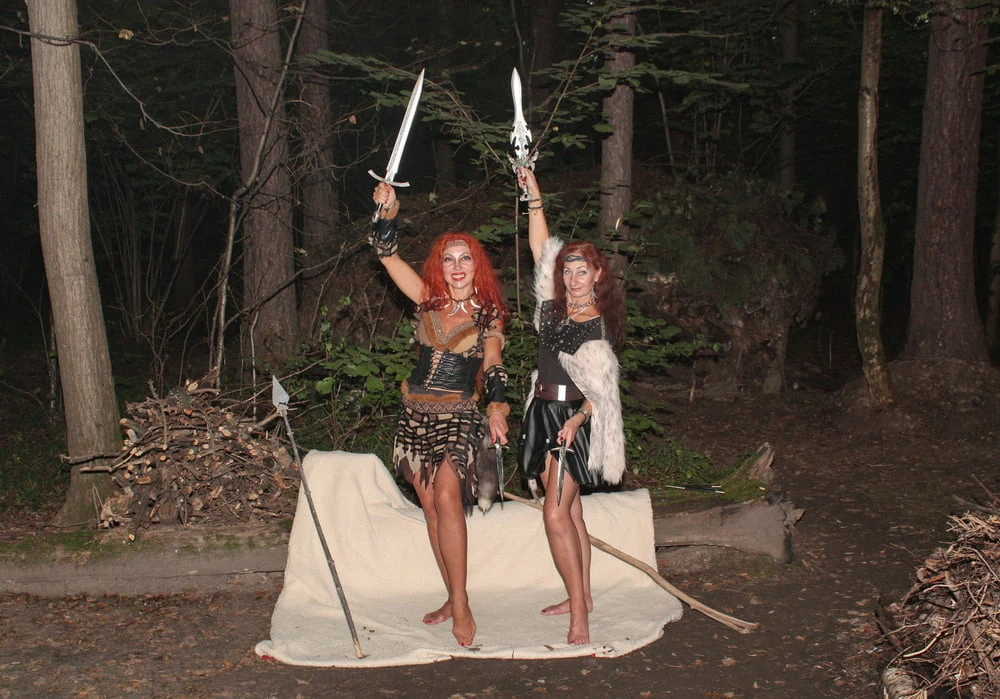 Warrior maidens on the carpet #28