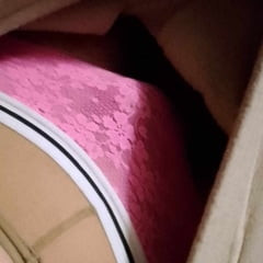 Moms pink panties and nylons 