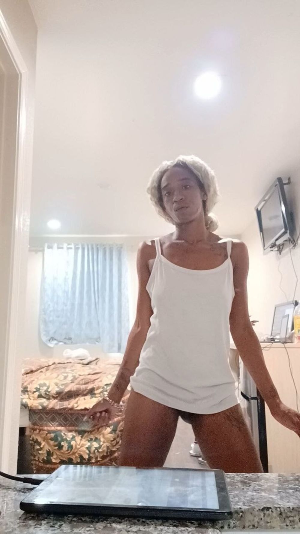 Homemade Amatuer Light Skinned Ebony Milf #8