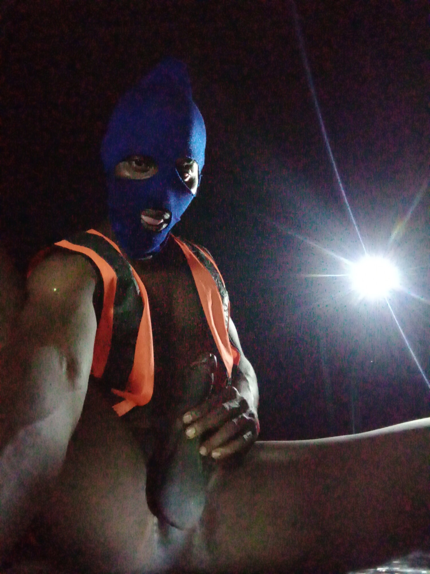 Late night cum from a bareback hunk, my black big dick episo #4