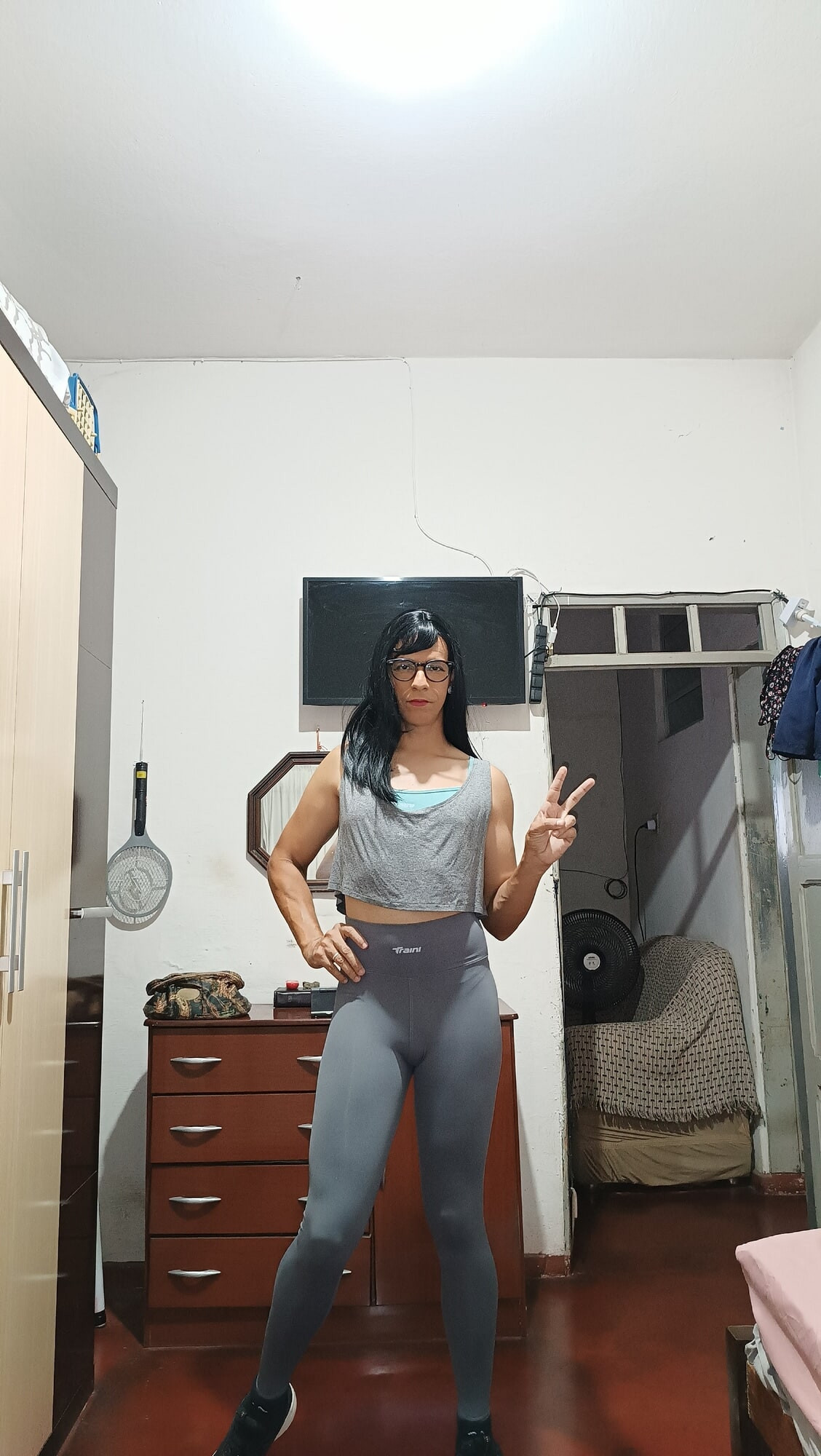 Sakura Nakamura Skinner legging Grey  #14