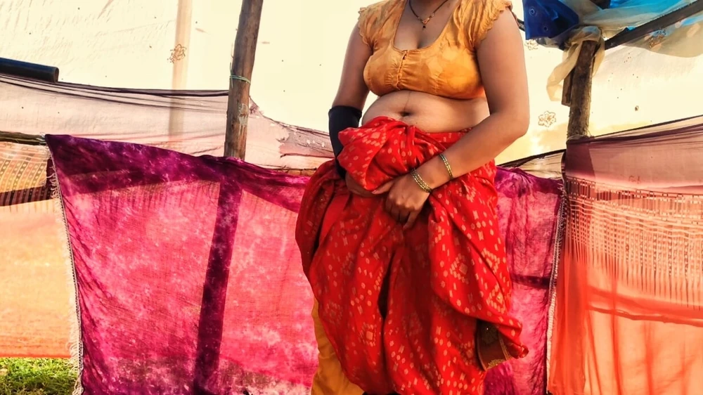 Indian village Poor Aunty Fucked By landlord son's hot desi #17