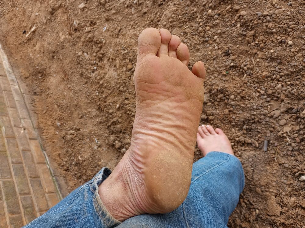 Dirty Man Feet 2 #10