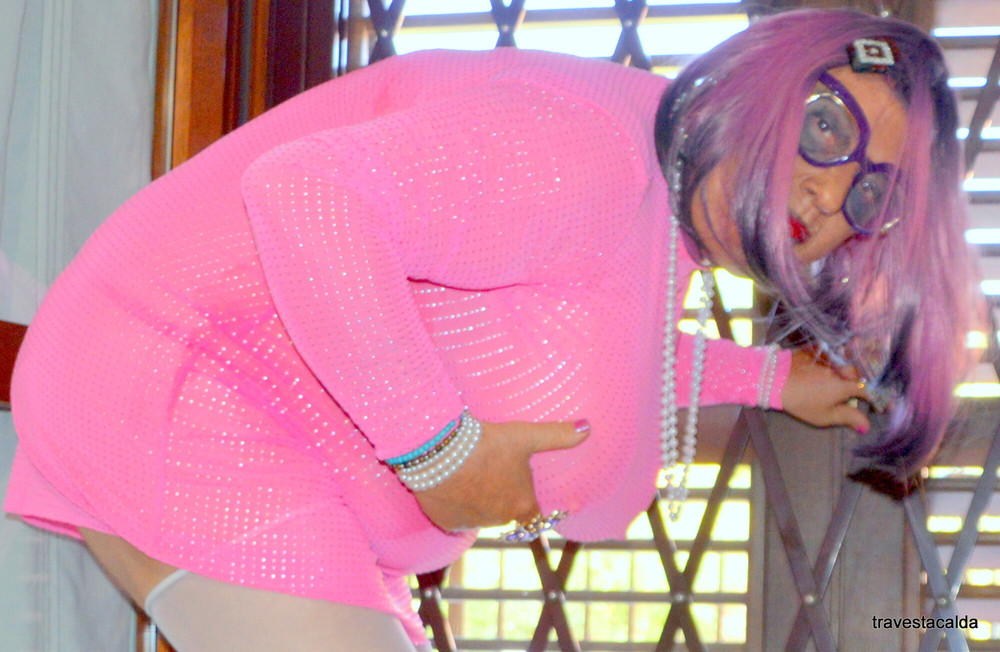 little sissy whore in pink #8