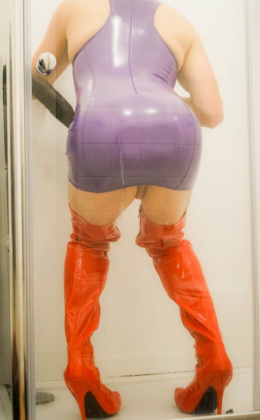 Oh Polly Vinyl PVC Latex Dress - Big Ass CD Vtecdick  #10