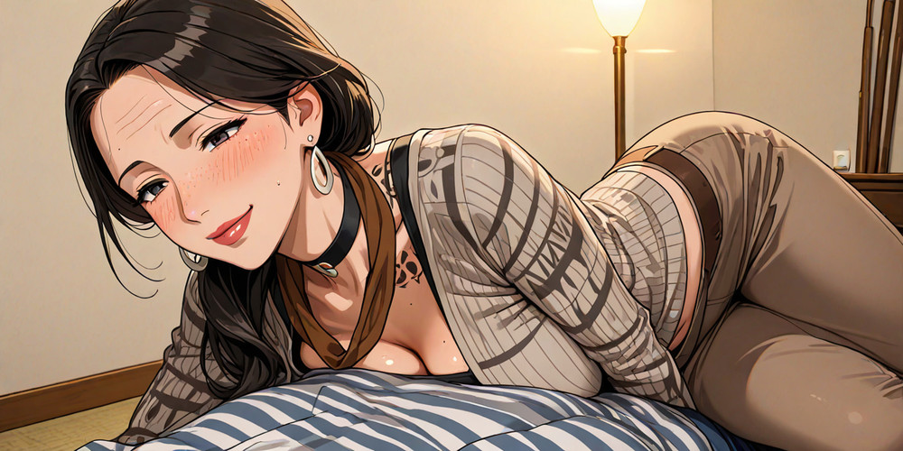 Brunette Teasing Digital Art #9