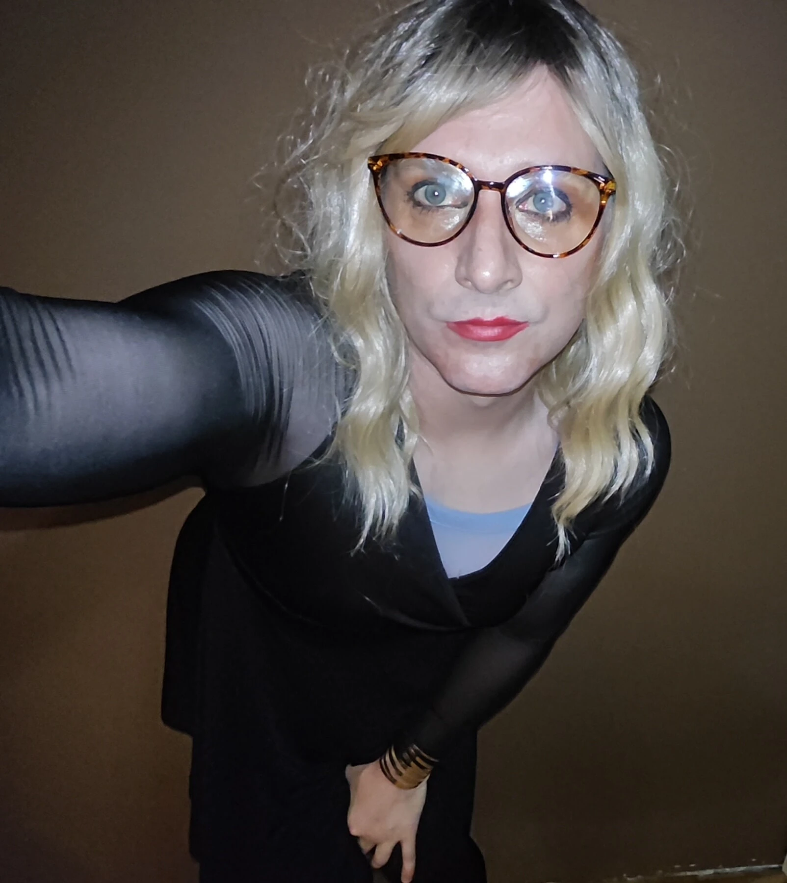 Blond sissy #30