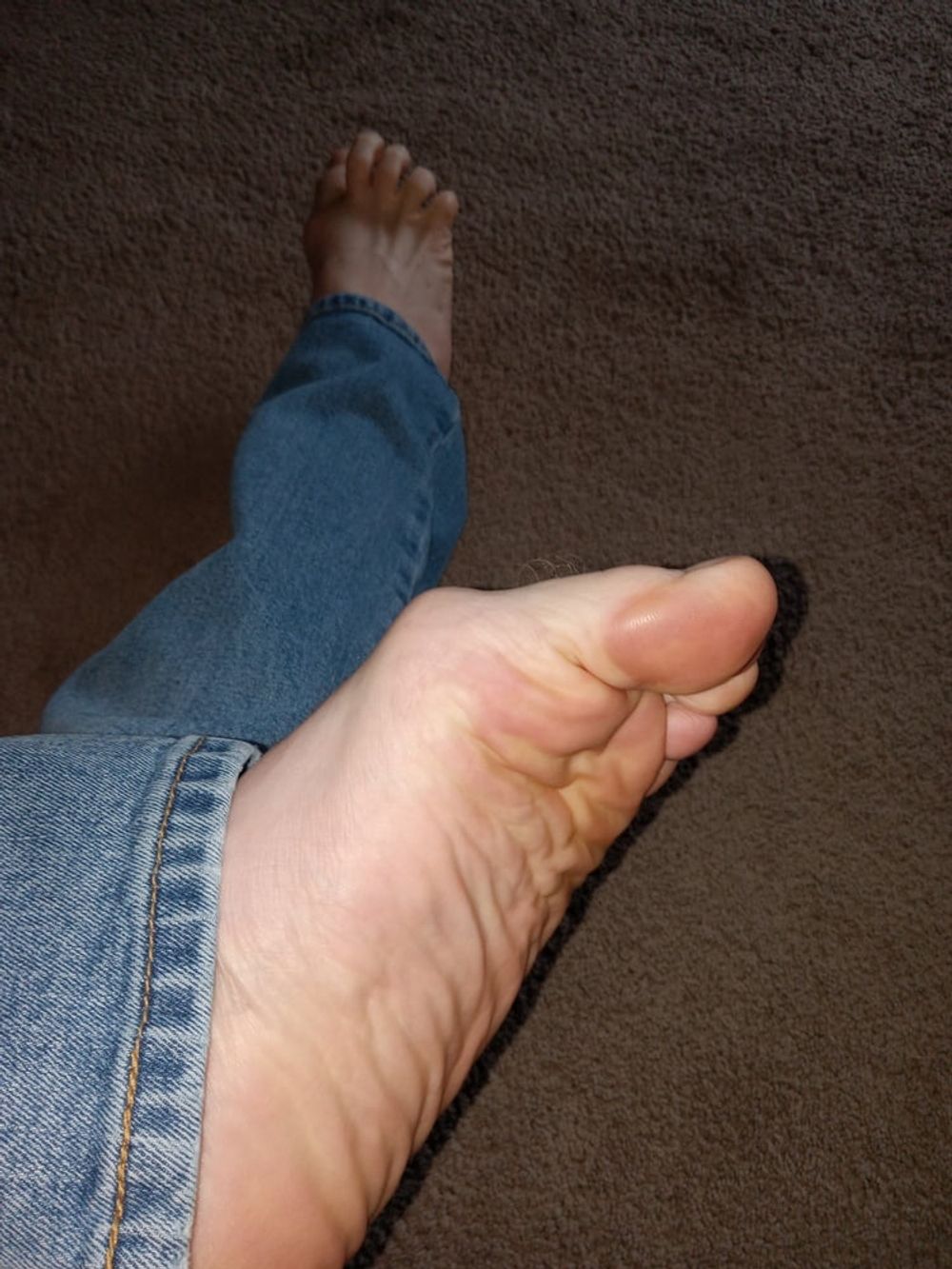 Would you fuck my feet or suck on my toes??? #2