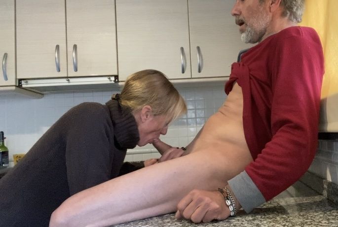 EATING PUSSY AND BLOWJOB IN THE KITCHEN (by WILDSPAINCOUPLE  #27
